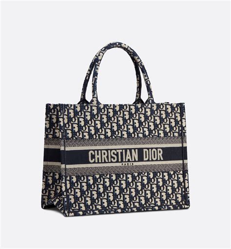 dior b17 oblique|CHRISTIAN DIOR Oblique Medium Book Tote Blue Multicolor .